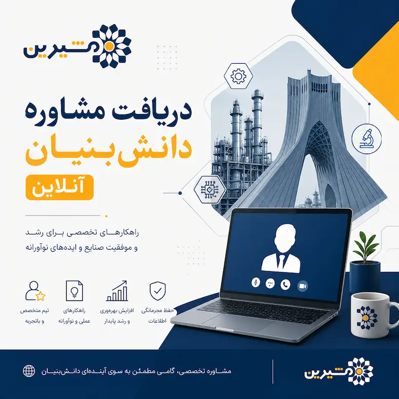 دریافت مشاوره دانش بنیان شدن بصورت آنلاین